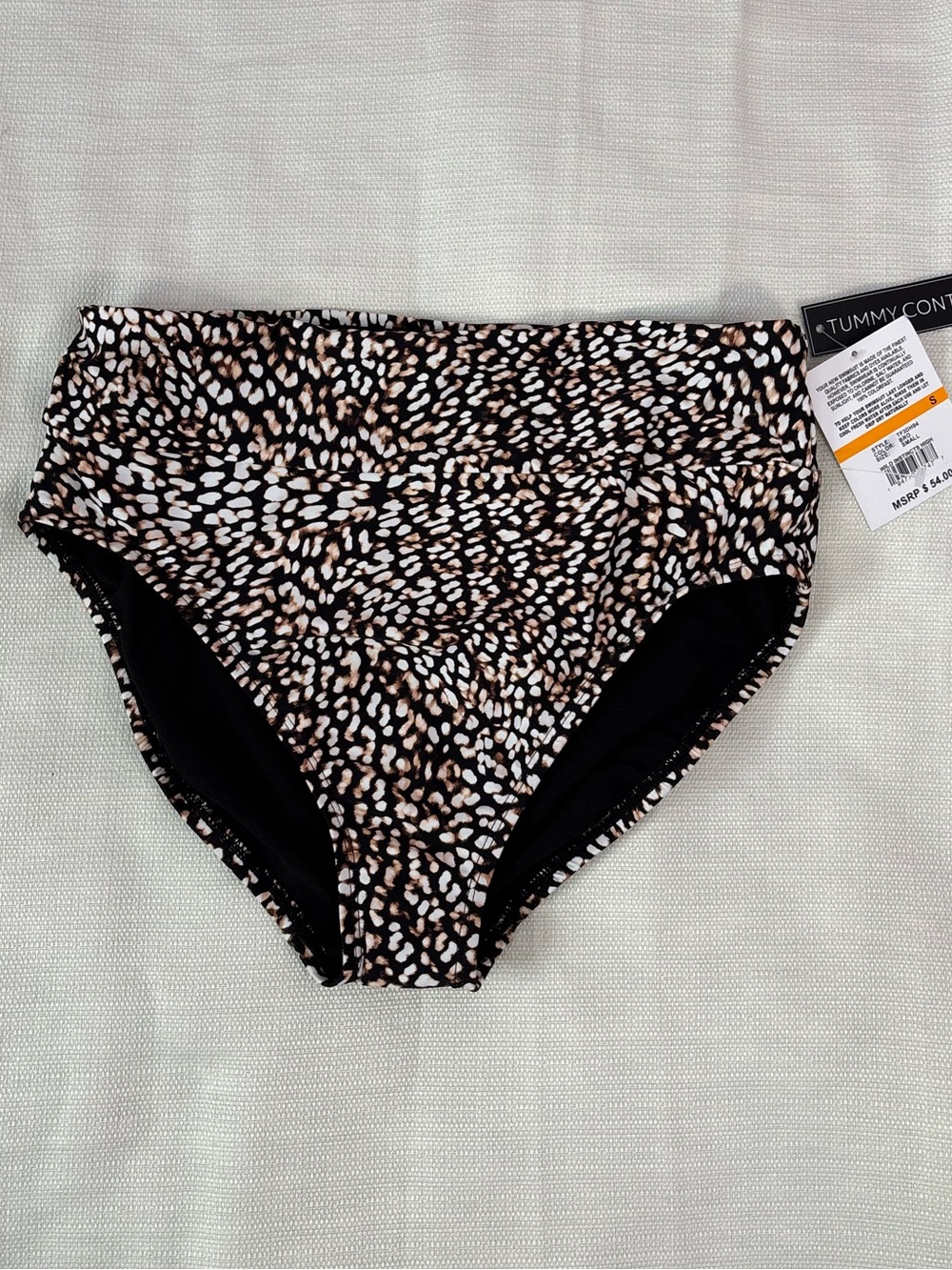 24th & Ocean High Waisted Swim Bottoms Sz Small NWT -